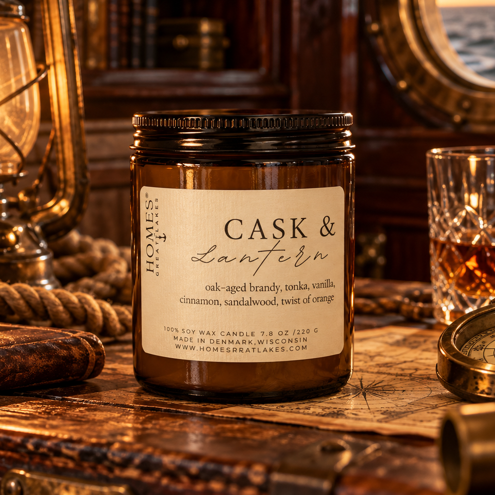 Cask & Lantern Soy Candle