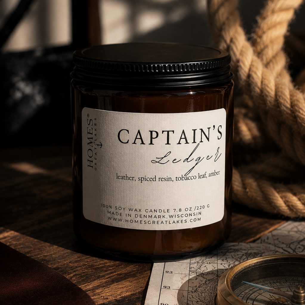 Captain’s Ledger Soy Candle