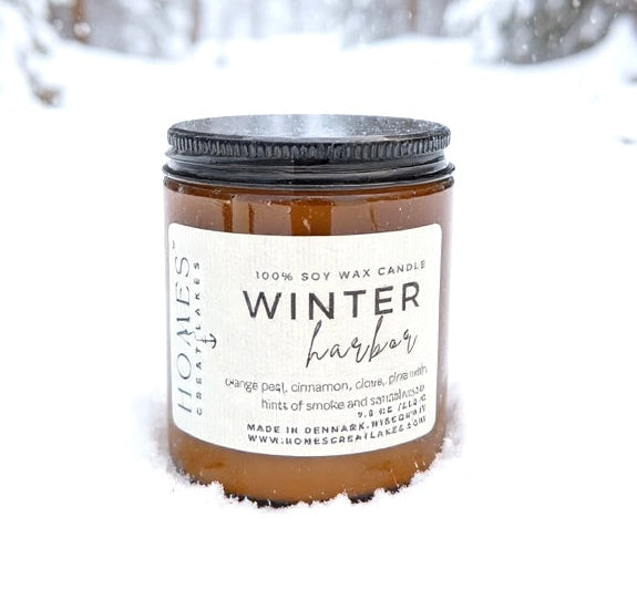 Winter Harbor Soy Candle