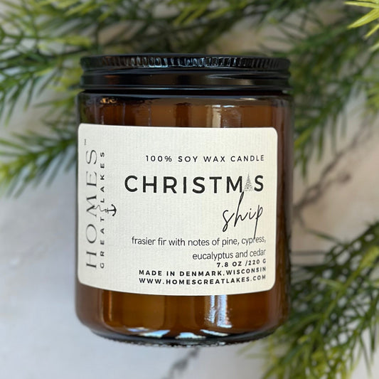 Christmas Ship Soy Candle