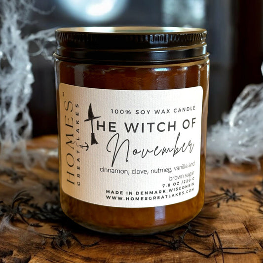 The Witch of November Soy Candle